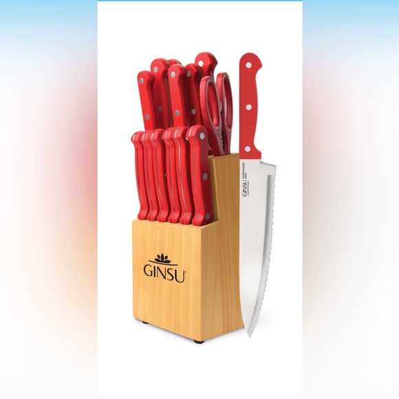 Brand new in box 14 piece Ginsu knife set. - Picture 2 of 2